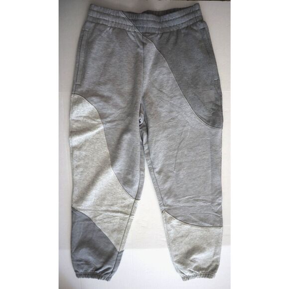 ALO Yoga U5018R Men's Sz M Women's Sz L Heather Gray Make Waves Sweatpants - Picture 1 of 16